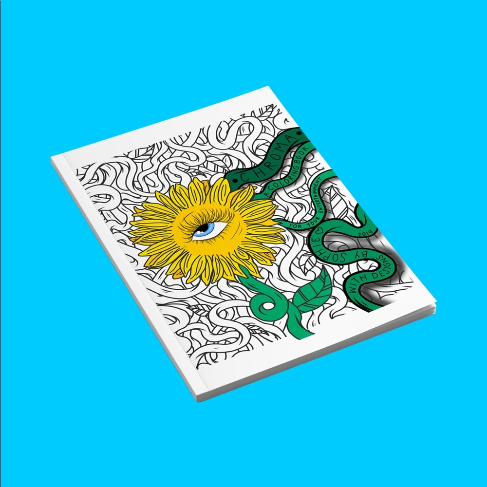 CHROMA coloring book